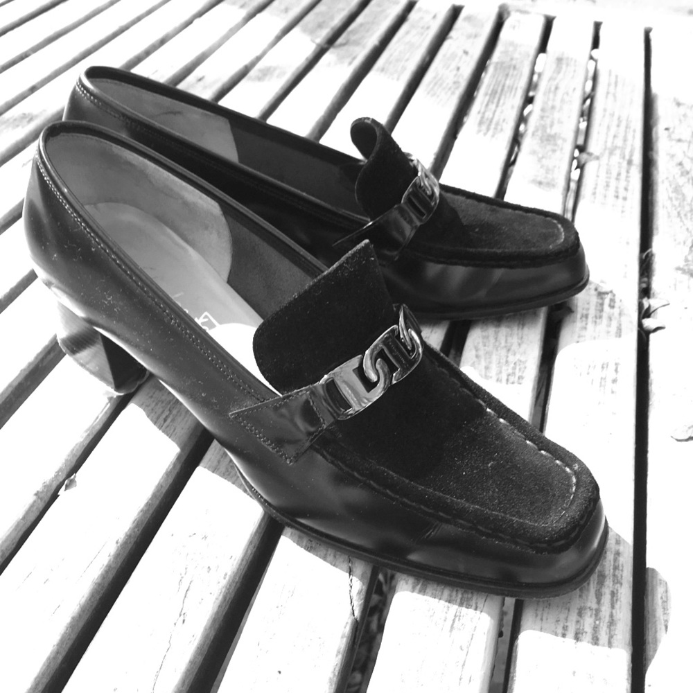 Salvatore Ferragamo loafer heels